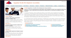 Desktop Screenshot of etda-egypt.org